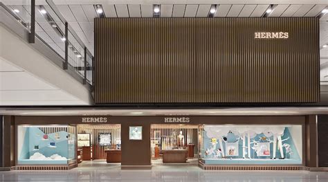 hermes store hong kong airport.